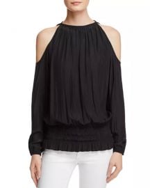 Ramy Brook Lauren Cold Shoulder Blouse Women - Bloomingdale s at Bloomingdales